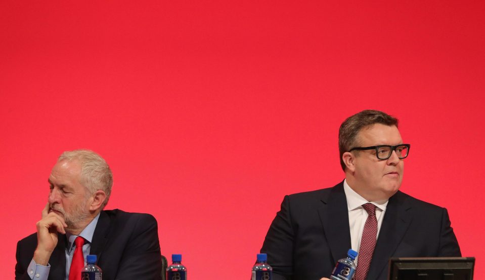  The deputy leader revealed his strained relationship with his boss Jeremy Corbyn