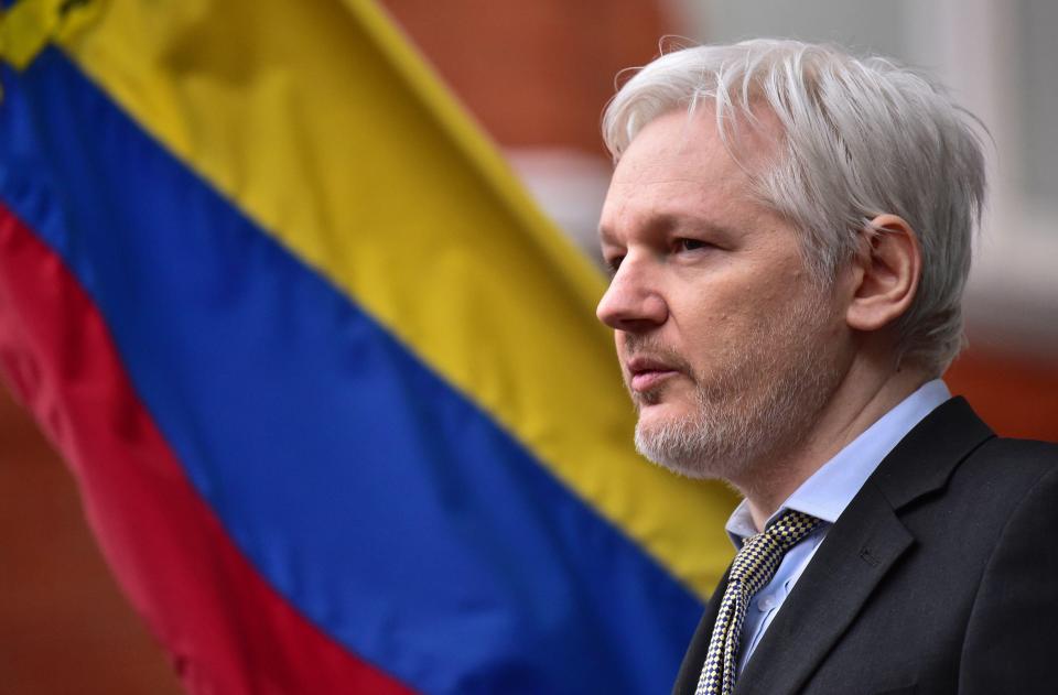  The Wikileaks founder has accused Obama of trying to "delegitimise" Trump