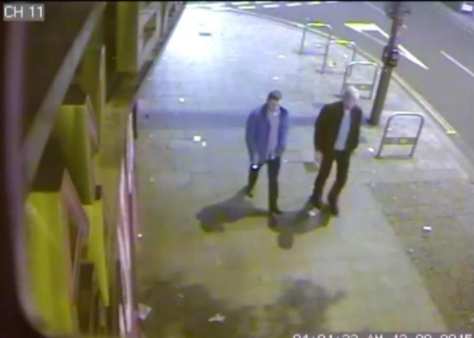 Stephen Port with 25-year-old Jack Taylor on their way to the serial killer's one-bedroom flat in Barking