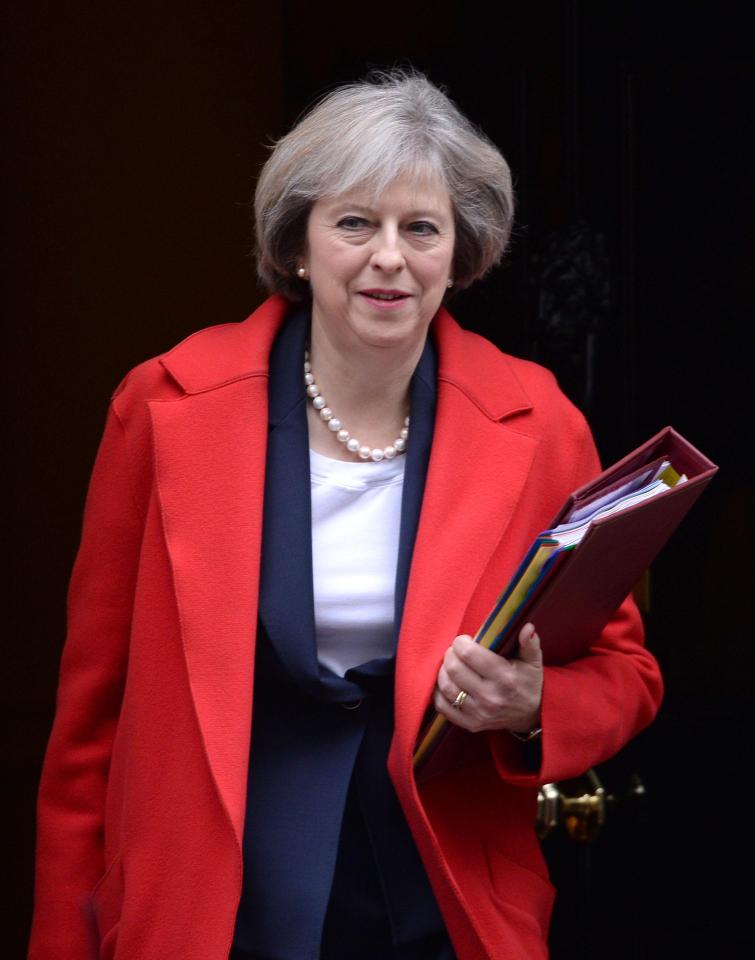  Theresa May will head to Washington in the spring