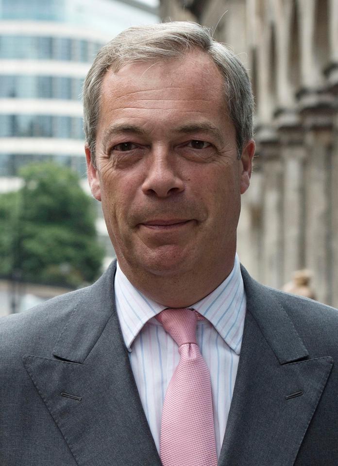 Nigel Farage said Theresa May should distance her government from MI6 in the matter