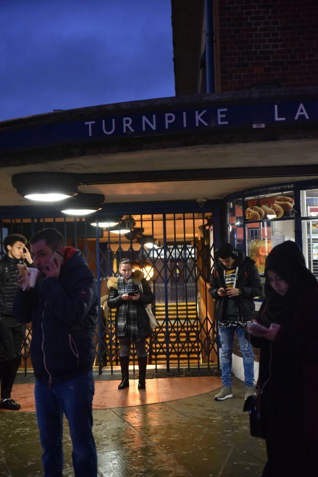 Turnpike Lane metro was just one of the stations closed due to lack of staff