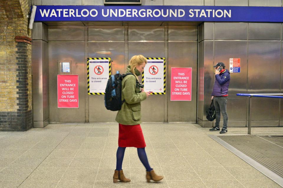 Commuters were locked out of tube stations