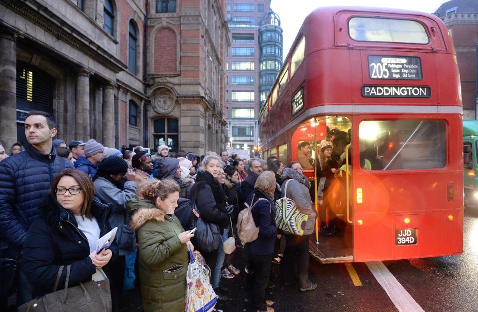 Some commuters have criticised TfL for not putting on enough extra buses
