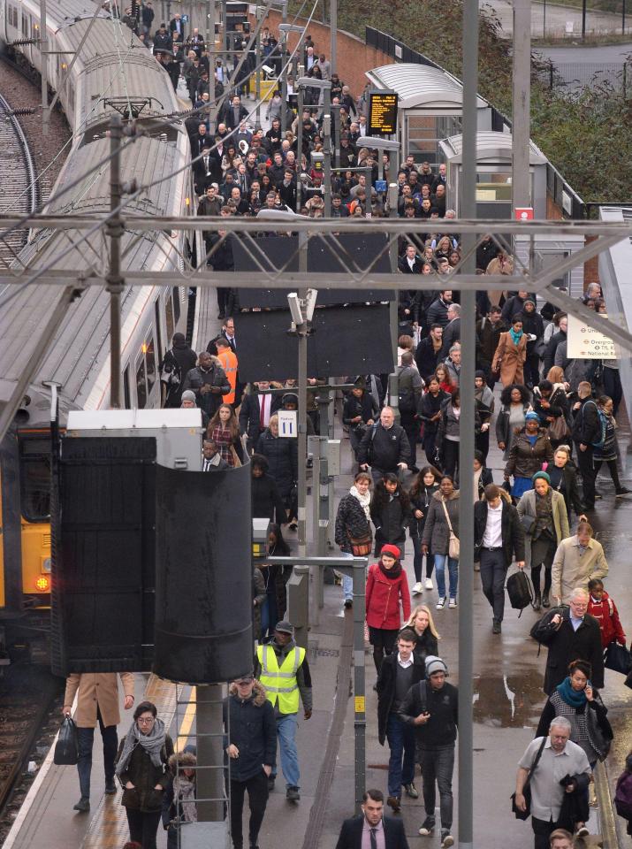 A limited service is being run on eight of the 11 tube lines