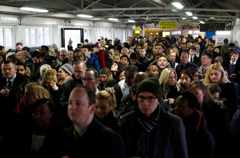 Furious commuters stuck at one of the country's biggest station vented their fury on Twitter
