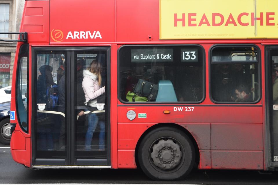 Not even standing room only: Travellers squished into buses
