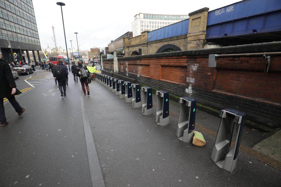 Santander bikes appeared to be one of the methods of transport of choice