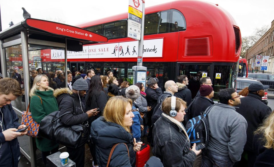 London Mayor Sadiq Khan said Monday's strike was "pointless" and "has nothing to do with the millions of Londoners [it] is punishing".