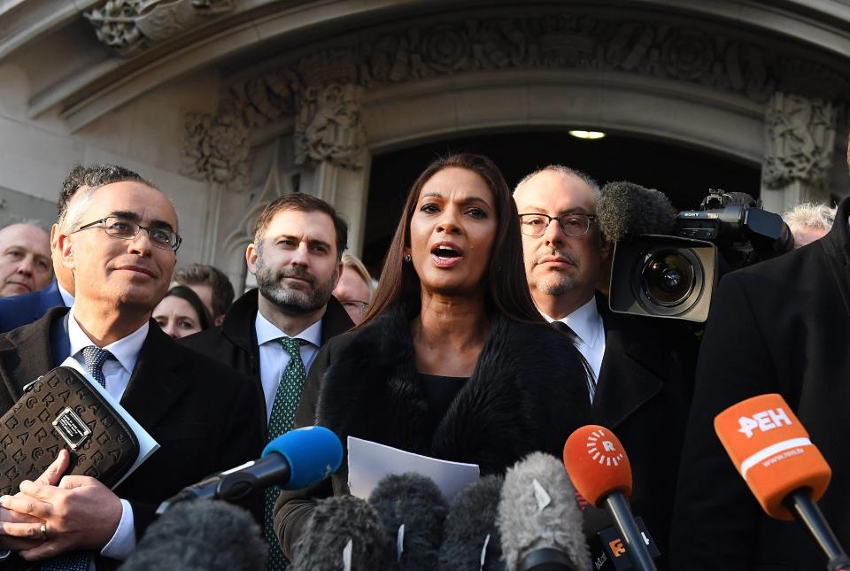  Brexit wrecker Gina Miller celebrates Supreme Court success after 8-3 verdict