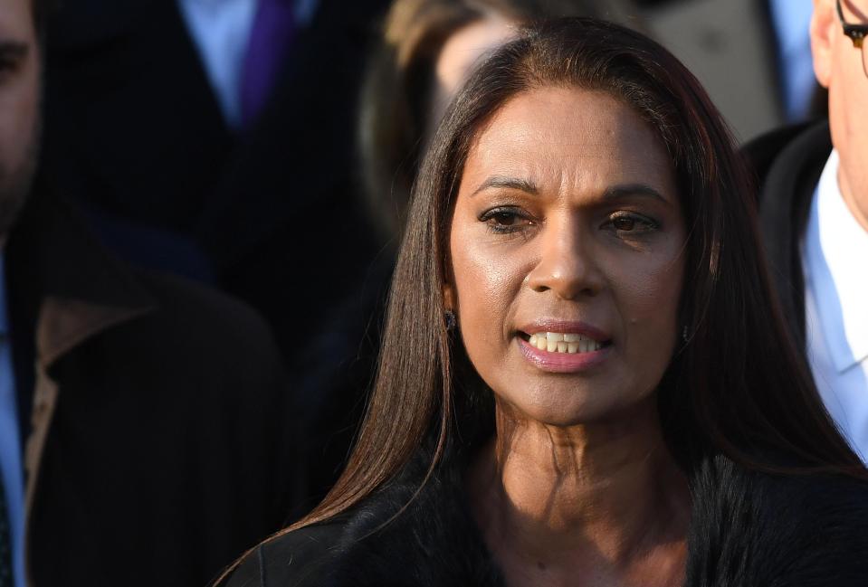  She spoke about the abuse she has suffered since bringing the case forward