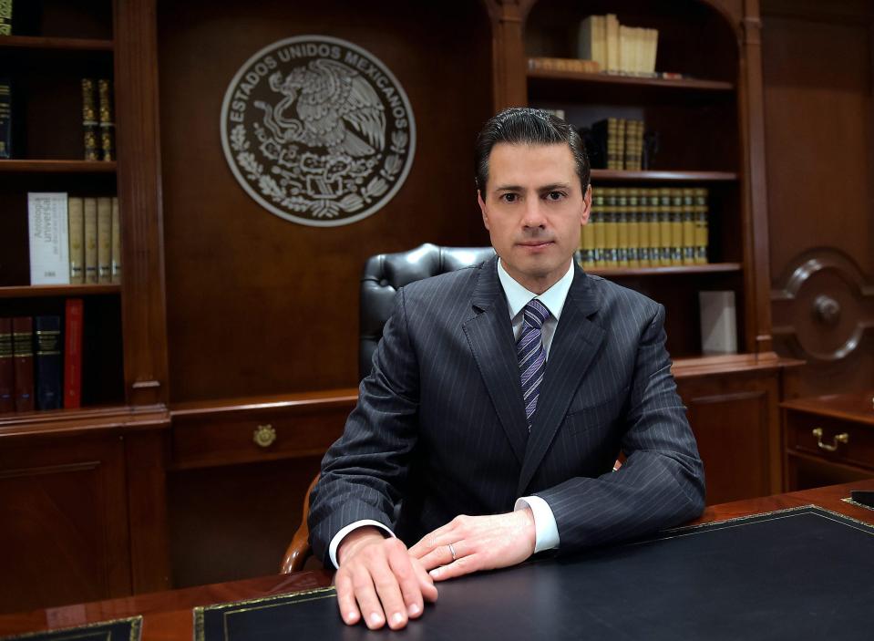 President Enrique Pena Nieto has condemned the decision to build the border wall 