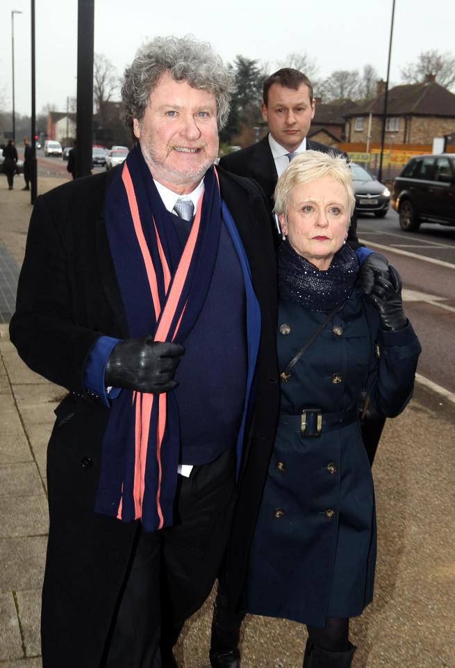 Rory McGrath and Nicola