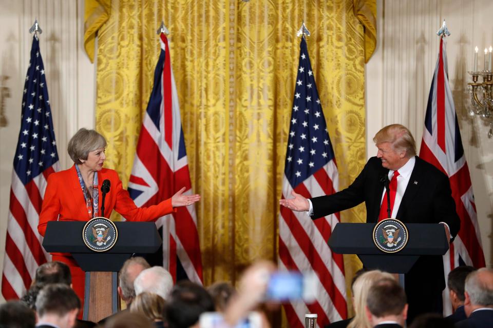  The pair held a joint press conference in the White House