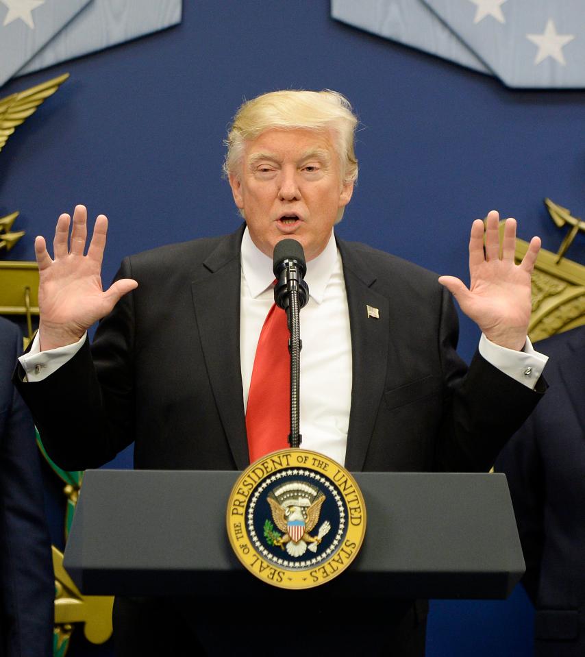Donald Trump signed an executive order banning travellers from Iran Iraq, Syria, Sudan, Libya, Somalia and Yemen on Friday