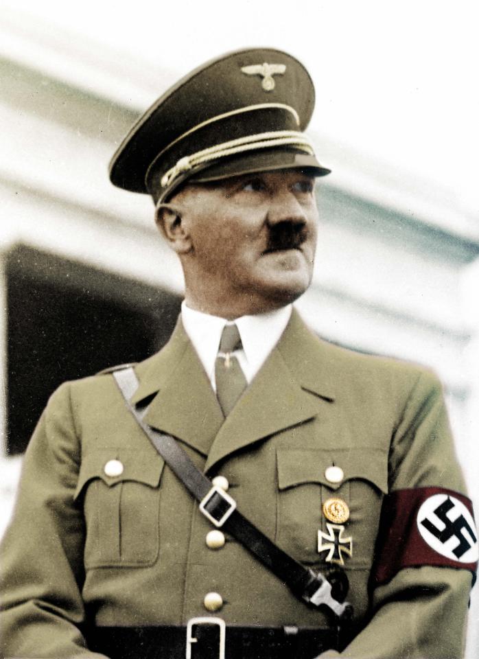  A person wearing the same clothing and with the same moustache as Adolf Hitler has been repeatedly seen wandering around his birthplace