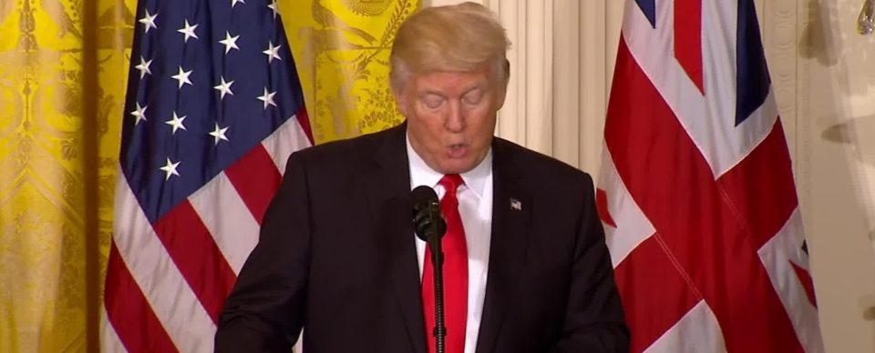  Trump confirmed he wants to get personally involved in negotiating a free trade deal with the UK