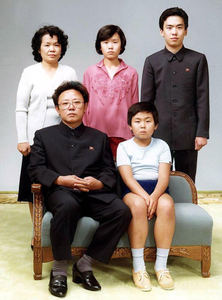  Jong-nam pictured with his father Kim-Jong-il
