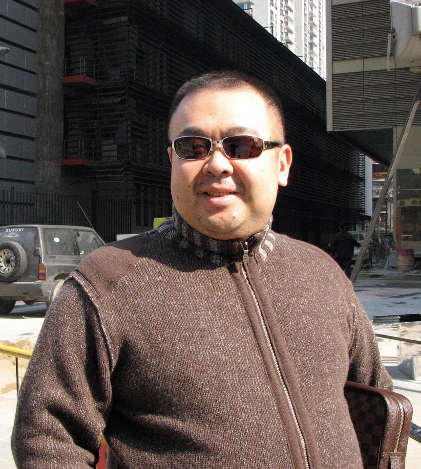 Kim Jong-nam, 35, eldest son of North Korean leader Kim Jong-il, smiling in southern China's casino haven of Macau in 2007
