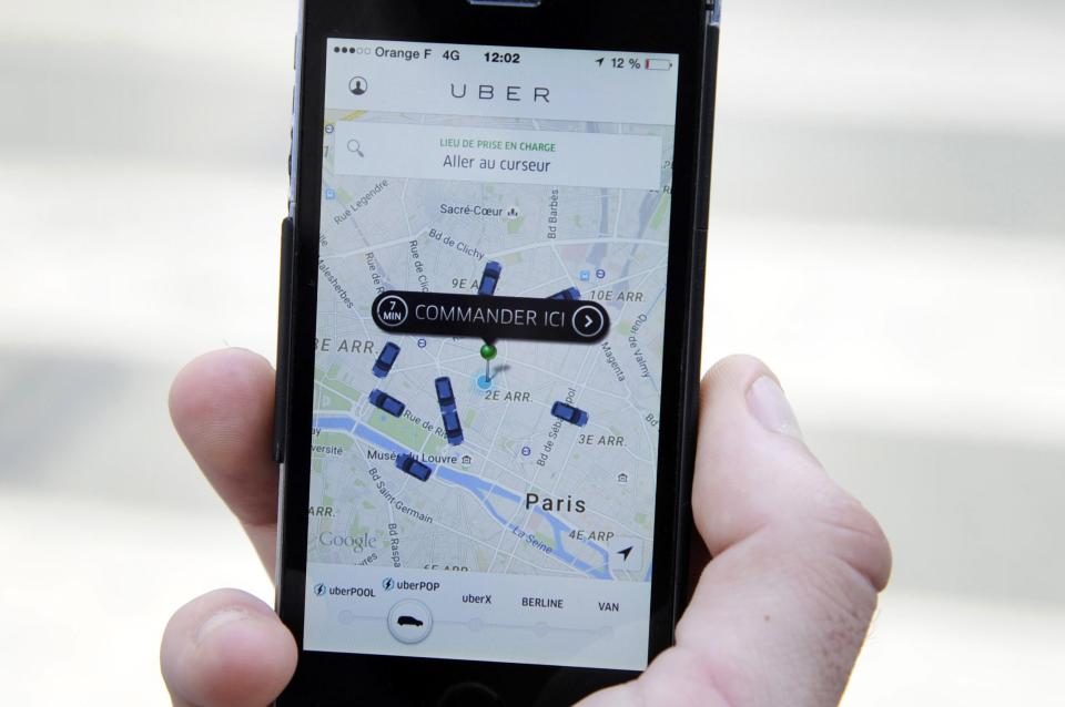 Uber has become increasingly popular to use in Paris