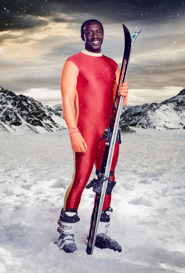 Linford Christie pulled a hamstring