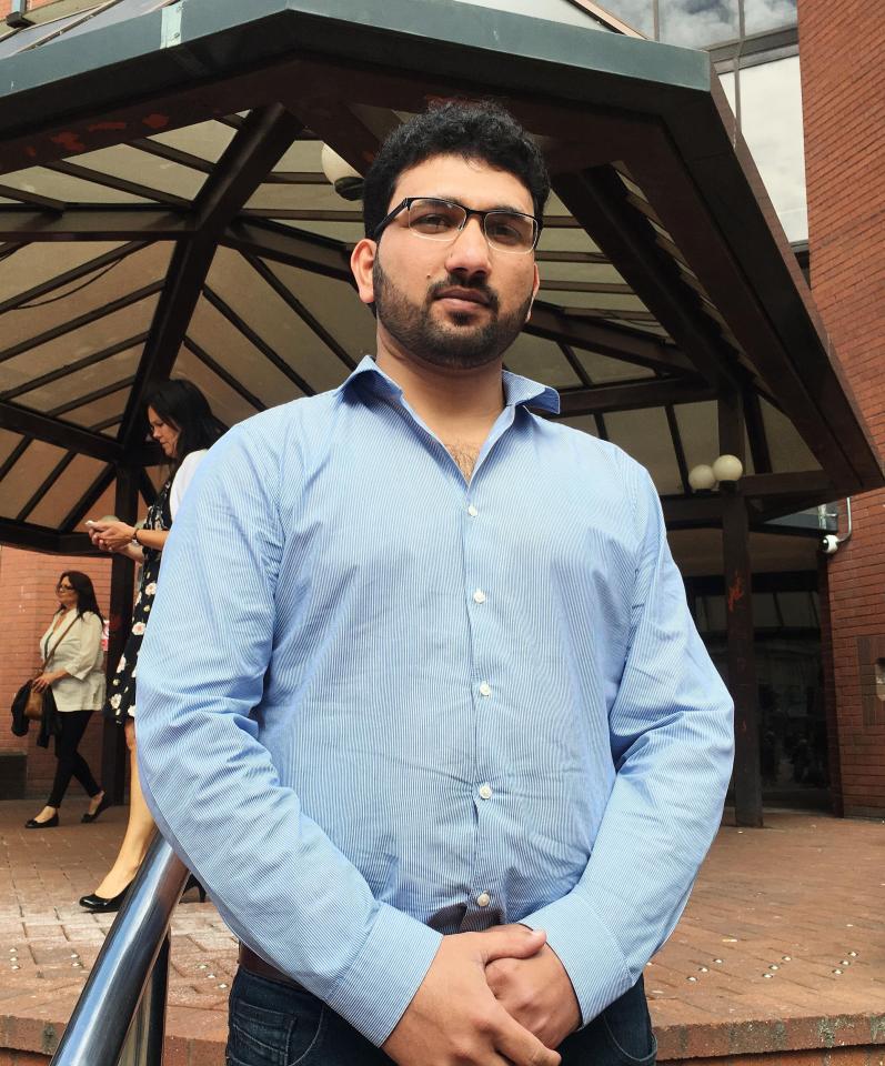  Bilal Miah claimed his former wife tried to pull his intestines out of his stomach after stabbing him twice