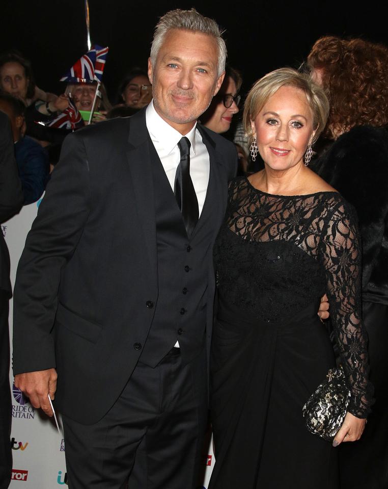 Martin recently revealed his and wife Shirlie's wedding cake was laced with cannabis