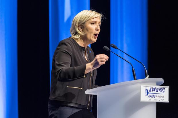 Marine Le Pen presidential campaign launch