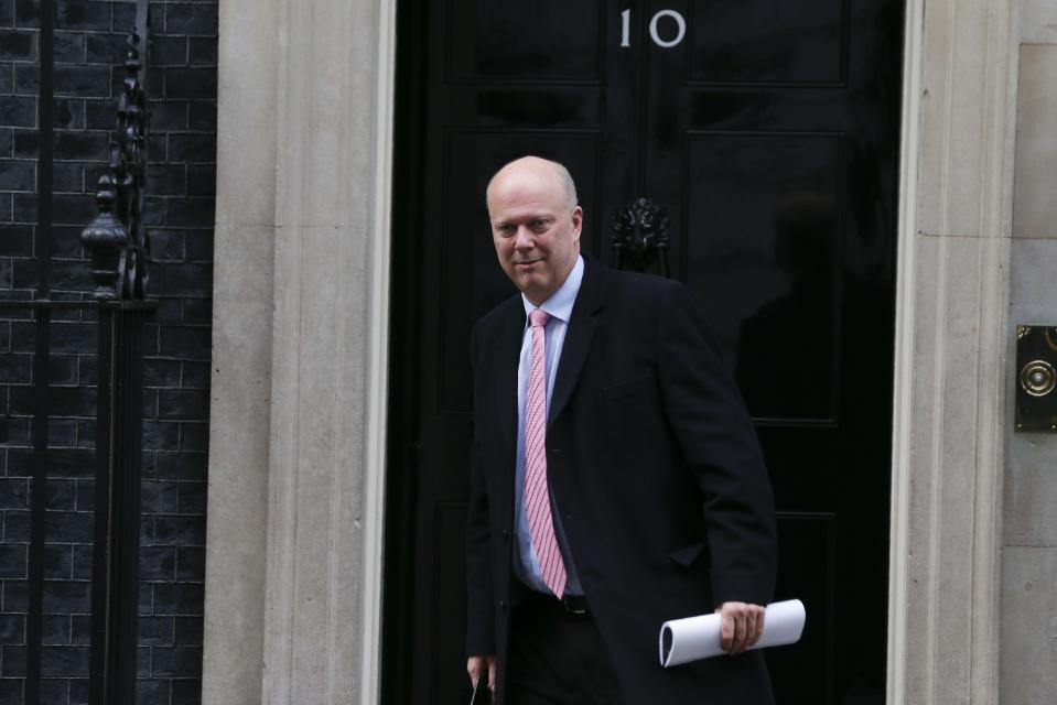  Chris Grayling has offered £10m of grants to firms
