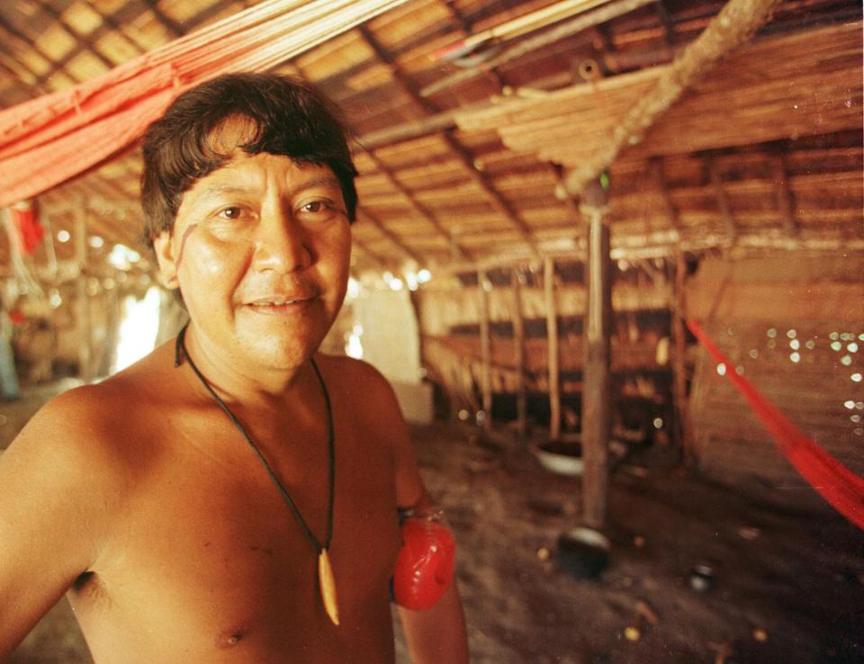 Davi was nicknamed the Dalai Lama of the rainforest