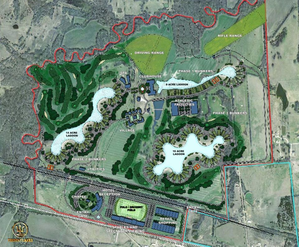 The masterplan for the underground doomsday village 