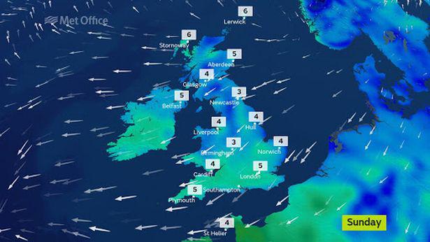 Earlier this week Brits endured chilly temperatures - which are expected to return towards the end of next week