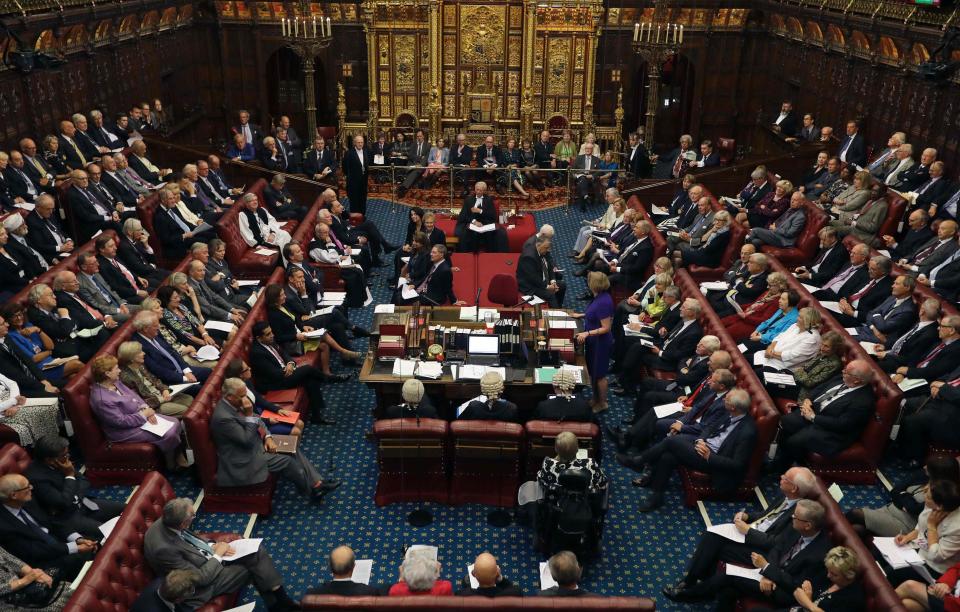  Eurosceptic Sir Bill Cash said: 'Lord Mandeson clambered up the greasy pole to the House of Lords... now he’s setting it up for abolition'
