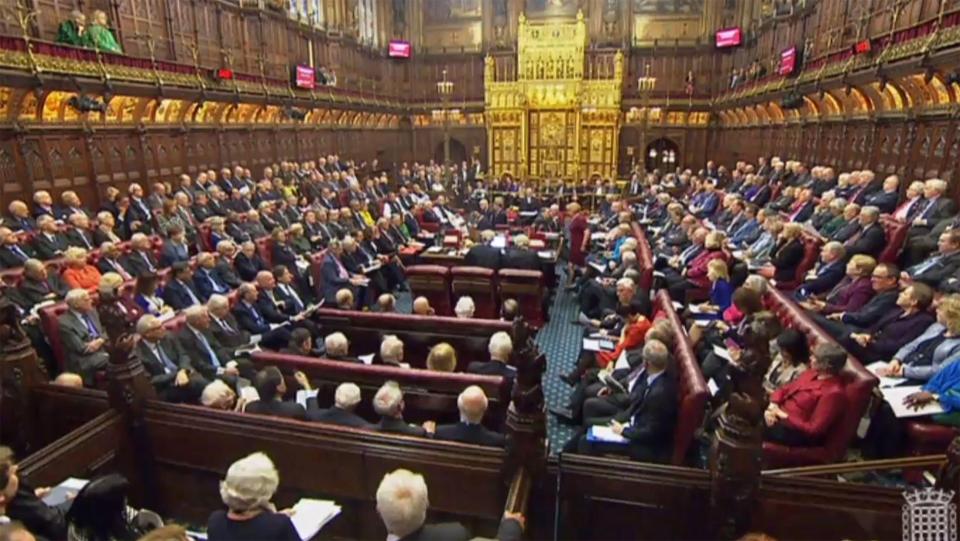  Peers are taking part in another day of Brexit Bill discussions