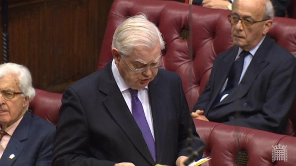  Lord Lamont urged his colleagues to support passing the Bill unamended