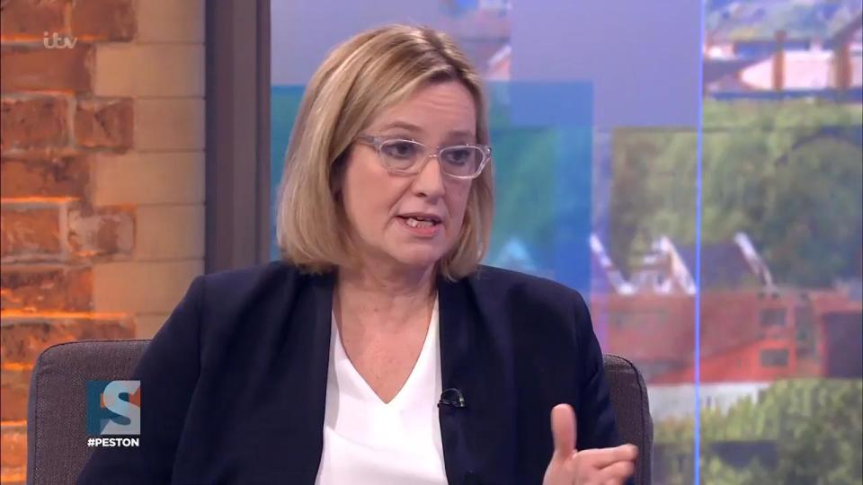  Home Secretary Amber Rudd today said she hoped he would change his mind