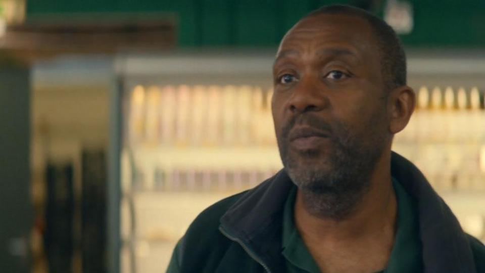 Lenny Henry stars as Trish's boss Ed