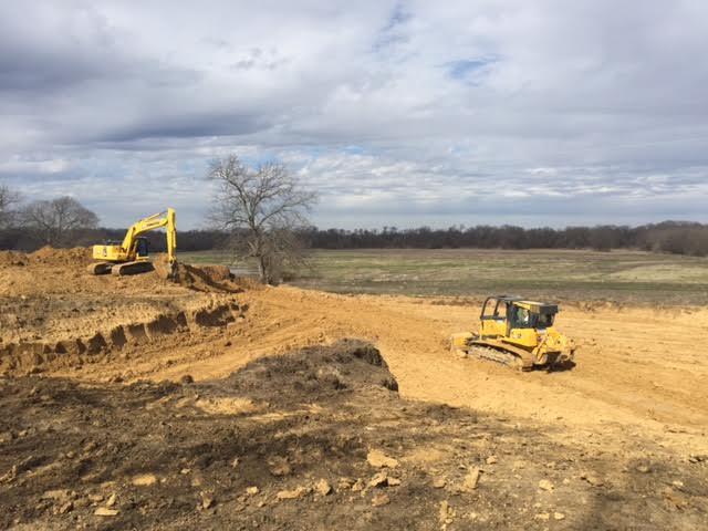 Diggers are now on site clearing land for the huge development