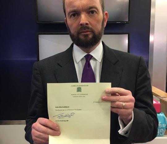 Tory MP James Duddridge