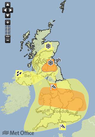 Met Office weather warning