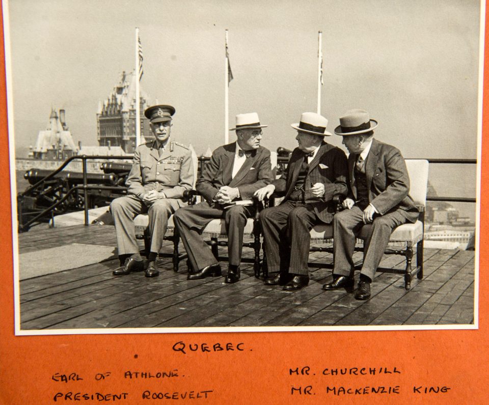  The Earl of Athlone joined Roosevelt, Churchill and Mackenzie King at Quebec conference