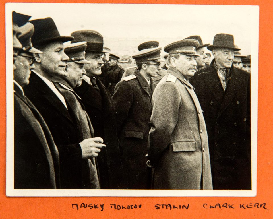  Stalin seeing Churchill off from Moscow in October 1944