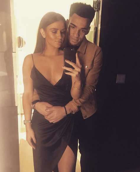  Brooke Vincent looks more in love than ever with her footballer boyfriend Kean Bryan