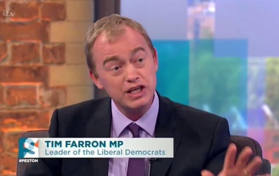  Tim Farron refused to say if gay sex was a sin or not