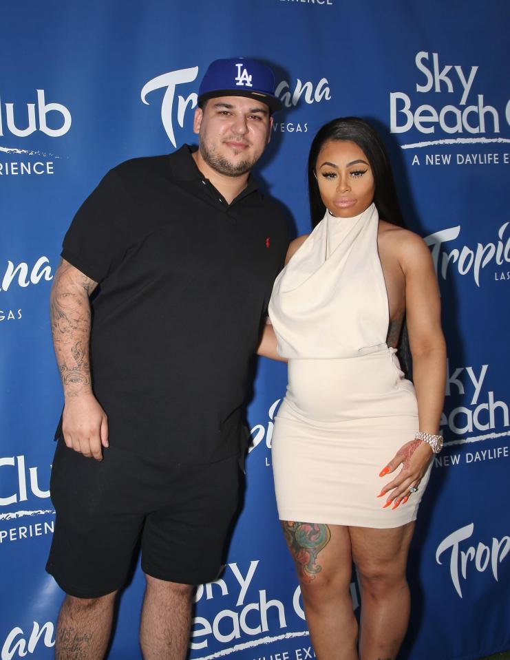 Blac Chyna and Rob Kardashian