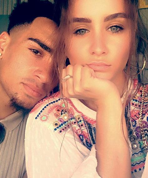  Since they started dating last year, Brooke and Kean have been inseparable