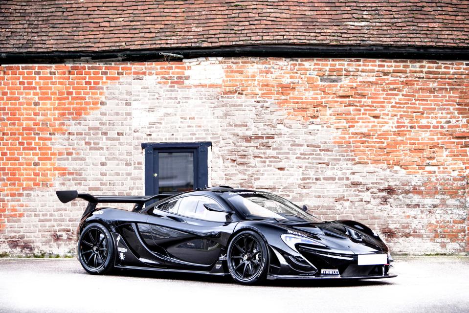 Button's car collection includes a 2015 McLaren P1 GTR