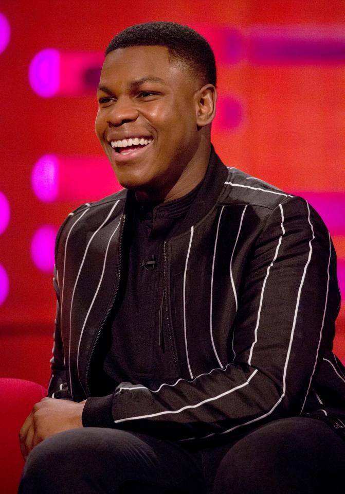  Star Wars actor John Boyega will be on the show to talk about his new play and tease the next instalment of the sci-fi franchise