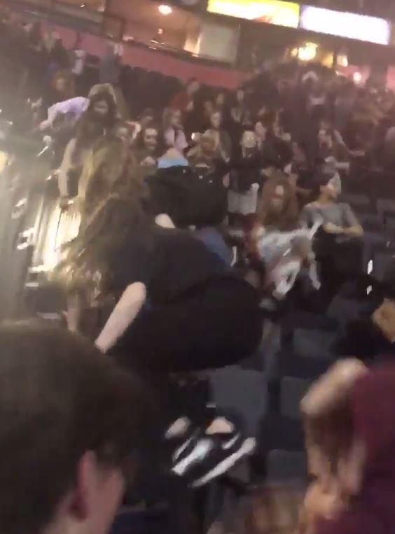  Video footage shows frantic Ariana Grande fans trying to escape Manchester Arena following a terrorist bomb attack