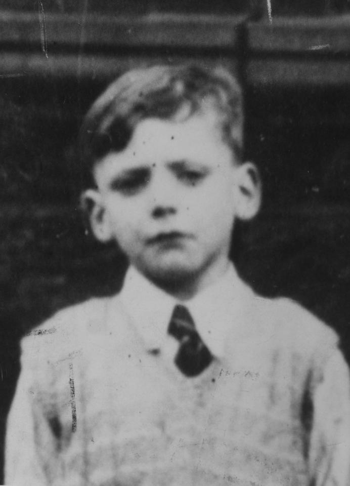  Future serial killer Ian Brady aged six at school in Glasgow
